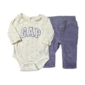 Baby Gap Corduroy Outfit Size 0-3m